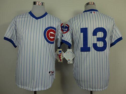 Cubs #13 Starlin Castro White 1988 Turn Back The Clock Stitched MLB Jersey - Click Image to Close